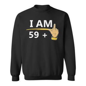 I Am 59 Plus 1 Majeur 60E Anniversaire Cool B-Day Sweater e - Cadeauxyz