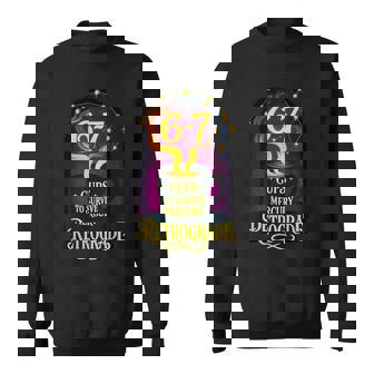 6 7 Coffee Astrology Meme Apparel Cosmic Zodiac Sweatshirt Unisex | Mazezy