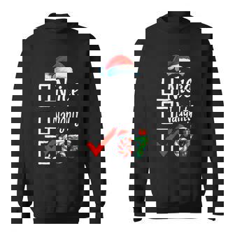 6 7 Meme Nice Naughty 67 Christmas Brain Rot Graphic Sweatshirt | Seseable FR