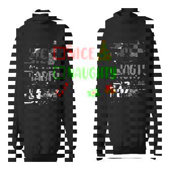 6-7 Meme Nice Naughty 67 Christmas Brain Rot Xmas Sweatshirt | Seseable CA