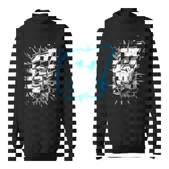 6 7 Volleyball Meme Power Sports Humor Sweatshirt Unisex | Mazezy