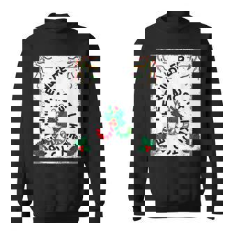 6 Most Likely To Pet The Reindeer Christmas Number Sweatshirt - Thegiftio