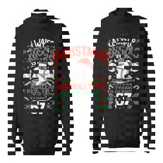 67 Baseball Team Coach Stop Saying Six Seven Sweatshirt Unisex | Mazezy