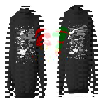 67 Christmas 6 7 Meme Pajamas Holiday Gen Alpha Slang Sweatshirt | Mazezy