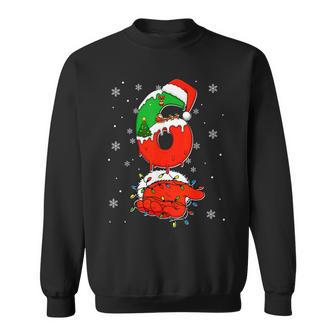 67 Christmas Couple Meme Six Seven Xmas Pajamas Sweatshirt - Thegiftio UK