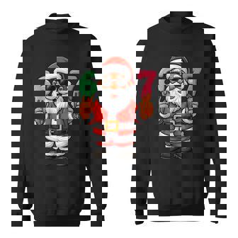 67 Christmas Six Seven Ice Cream Meme 67 Christmas Sweatshirt - Monsterry