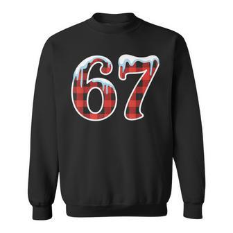 67 Christmas Meme Six Seven Slang Sweatshirt - Thegiftio UK