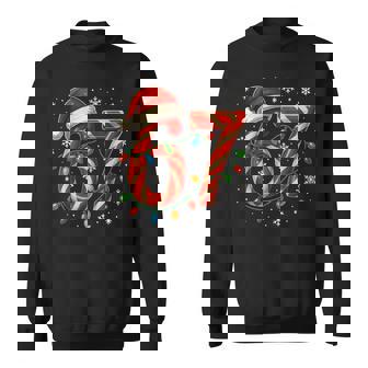 67 Christmas Meme Six Seven Xmas Lights Candy Sweatshirt Unisex | Mazezy