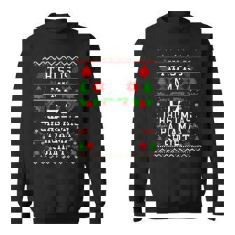 This Is My 67 Christmas Pajama Fun Xmas Six Seven Meme Sweatshirt | Seseable CA