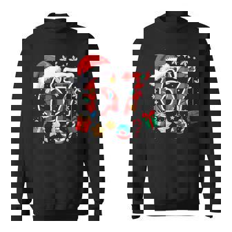 67 Christmas Red Plaid 6 7 Six Seven Boys Christmas Pajamas Sweatshirt Unisex | Mazezy