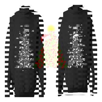 67 Christmas Tree Candy Cane Holiday Six Seven Meme Xmas Sweatshirt - Thegiftio