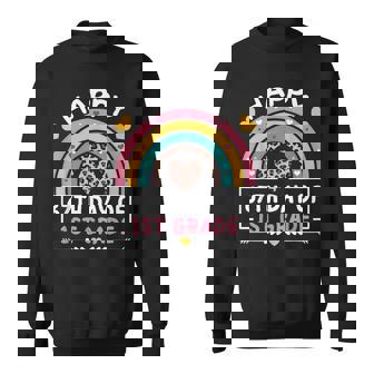 67 Days Of School Happy 67th Day Of 1st Grade Teacher Sweatshirt Unisex | Mazezy