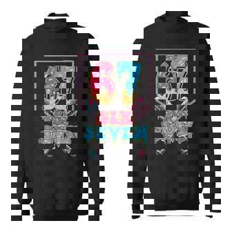 67 Ice Cream Drip Baseball Six Seven For Boy Kid Sweatshirt Unisex | Mazezy