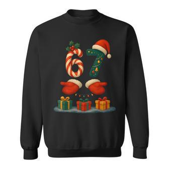 67 Meme Christmas Sweatshirt - Thegiftio UK