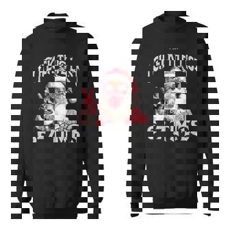 67 Meme Six Seven Christmas 6-7 Meme Santa 6 7 Sweatshirt - Thegiftio