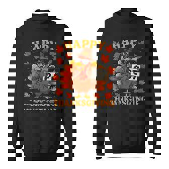 67 Meme Happy Thanksgiving Turkey Six Seven Brainrot Sweatshirt | Seseable CA