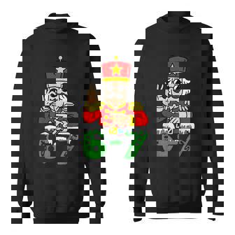 67 Meme Six Seven Christmas Gen Z Alpha Meme Slang Sweatshirt - Monsterry