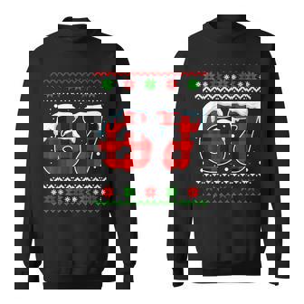 67 Meme Six Seven Meme Slang Christmas Ugly Sweater Sweatshirt - Monsterry