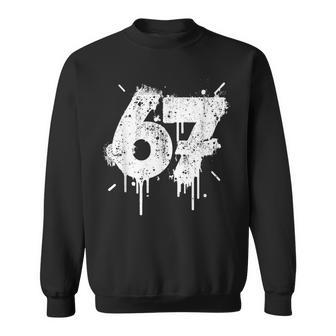 67 67 Memeixeven Lustige Herrenhemden Für Nager Und Kinder Sweatshirt - Seseable