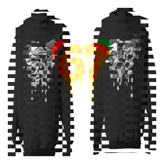 67 Pizza Drip Meme Six Seven Christmas Fast Food Sweatshirt Unisex | Mazezy