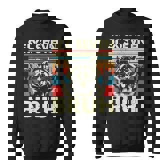 67 Raccoon Rock Graphic Tee Vintage Six Seven 6 7 Meme Sweatshirt Unisex | Mazezy