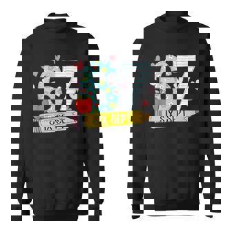 67 Shirt For French Teachers 67 Meme Bilingual Six Sept Sweatshirt Unisex | Mazezy