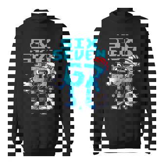 67 Six Seven Italian Brainrot Christmas Kids Gaming Meme Sweatshirt Unisex | Mazezy