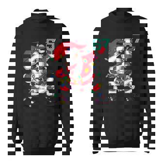 67 Six Seven Meme Brainrot Dabbing Santa Claus Costume Sweatshirt | Seseable CA