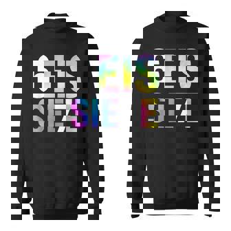 67 Spanish Meme SEIS Siete Six Seven Spanish Teacher Sweatshirt Unisex | Mazezy