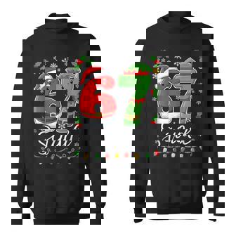 67 Squad Christmas Santa Elf Six Seven Matching Holiday Sweatshirt | Seseable CA