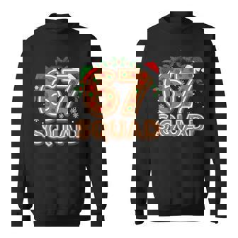 67 Squad Six Seven Christmas 67 Meme Sweatshirt - Thegiftio