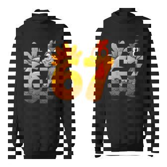 67 Thanksgiving Turkey Thanksgiving 67 Turkey Sweatshirt Unisex | Mazezy