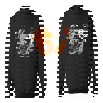 67 Turkey Thanksgiving Six Seven 67 Sweatshirt - Monsterry