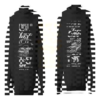 69歳の誕生日 1957年生まれのクラシックカー スウェットシャツ - Kawaiitshirt