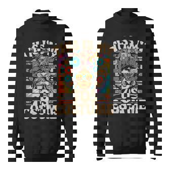 This Is My 70S Costume Retro Hippie Sweatshirt - Monsterry