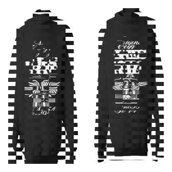 70歳 モーターサイクリスト モーターサイクル ライダー 1954 70歳の誕生日 スウェットシャツ - Kawaiitshirt