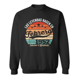 74 Años Cumpleaños Las Leyendas Nacen En Febrero De 1952 Camisa de entrenamiento - Regaloses