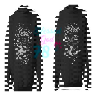 78歳 78歳 誕生日パーティー お祝い 神に祝福 スウェットシャツ - Kawaiitshirt