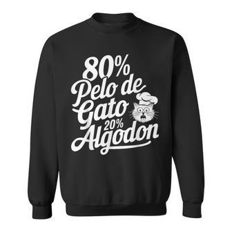 80 Pelo De Gato 20 Algodon Humor Divertido Camisa de entrenamiento - Regaloses