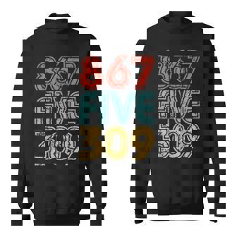 8675309 Retro Vintage 80'S 90'S Music Nostalgia Sweatshirt - Thegiftio