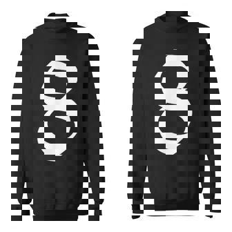 8番目 古英語の中世スタイルの8番 スウェットシャツ - Kawaiitshirt