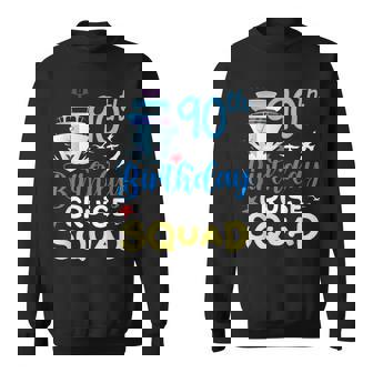 90 Year Old 90Th Birthday Cruise Squad 90Th Bday Cruising Sweatshirt | Seseable CA