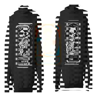 The Accountant Tarot Card Accounting CPA Bookkeeper Sweatshirt Unisex | Mazezy