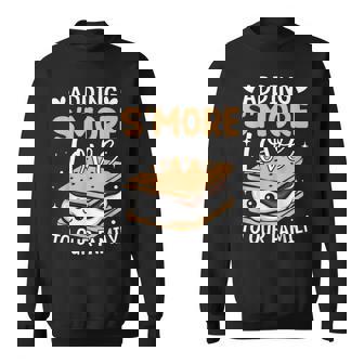 Adding S'more Love To Our Family Marshmallow Smore Lovers Sweatshirt | Seseable CA