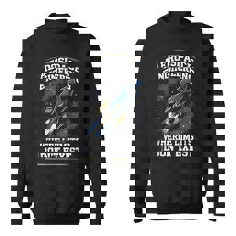 Aerospace Engineer Rocket Science Aerospace Technology Sweatshirt | Mazezy