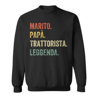 Agricoltore Regalo Papà Divertente Festa Del Papà Contadino Felpa - Novitaregali
