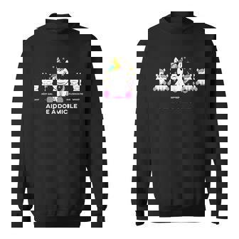 Aide À Domicile Licorne Amusante Pour Les Employés Sweater e - Cadeauxyz