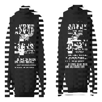 Air Force And On The 8th Day God Created Air Force Medics Tank Top Sweatshirt Unisex | Mazezy