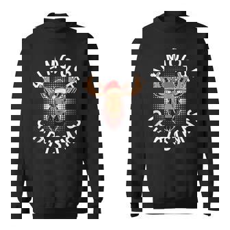 Al-Moose Christmas Moose Sweatshirt | Seseable UK