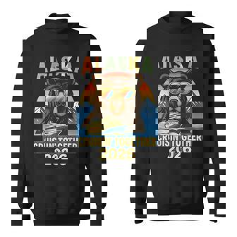 Alaska Cruising Together 2026 Vacation Group Matching Bear Sweatshirt - Thegiftio